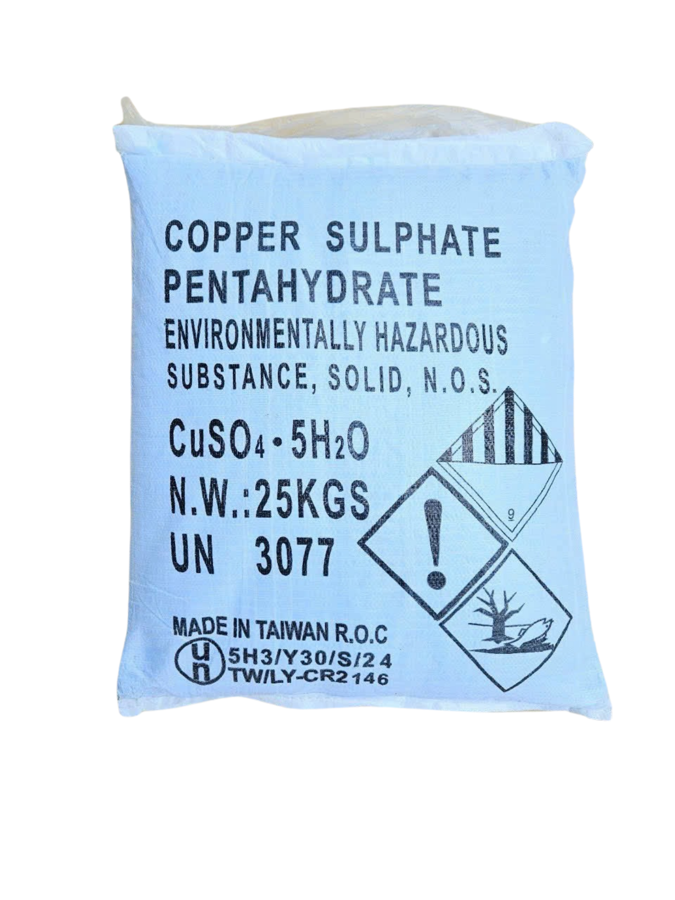 Copper Sulphate Pentahydrate - CuSO4.5H2O