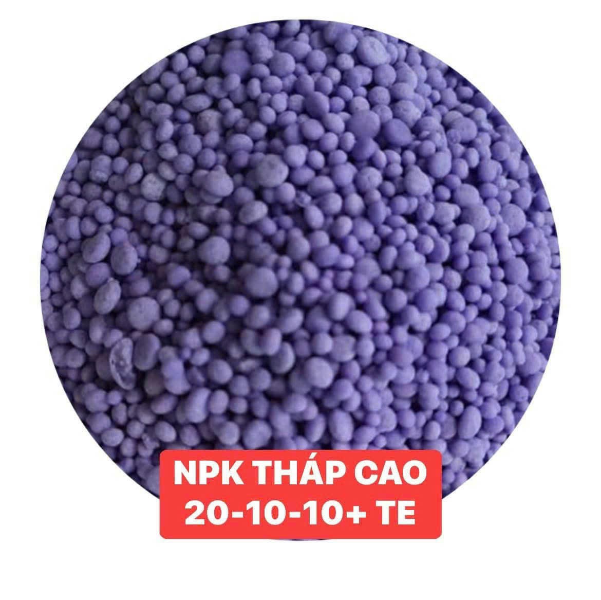 NPK 20-10-10 + TE Tháp cao