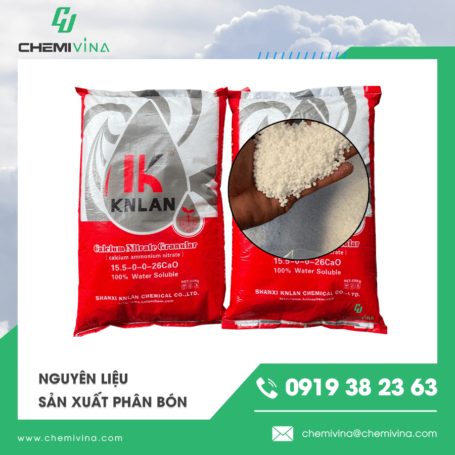 NGUYÊN LIỆU SẢN XUẤT PHÂN BÓN - YẾU TỐ QUAN TRỌNG TẠO NÊN CHẤT LƯỢNG THÀNH PHẨM